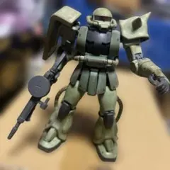 HG ザクハーフキャノン グラデーション、ウェザリング塗装完成品