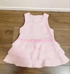 Birthday フリル付きピンクワンピース　95cmのサムネイル