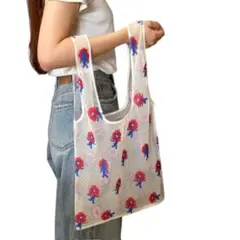 大阪関西万博　EXPO2025 ミャクミャク　レース エコバッグ