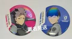 2個セット♥️怪獣8号　オーロラ缶バッジ　鳴海弦 保科宗四郎