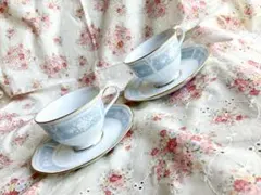 ❤️ノリタケ　Noritake カップ&ソーサー　レースウッドゴールド　セット