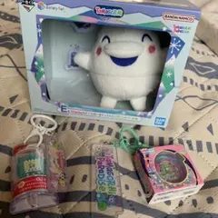 이치방쿠지 たまごっち E賞 シロいるかっち ぬいぐるみ カスタムキーリング