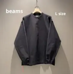 【新品】beams Japanビームス　ヘビーウェイト　ロンT 黒L