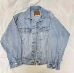 Levi's 90s ストーン付きトラッカージャケット ライトインディゴ