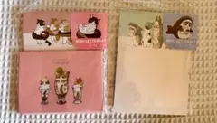 モフサンド　ミニレターセット　2セット