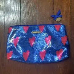 Victoria's Secret ハート柄ポーチ ラメ グリッター