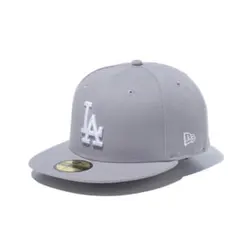59FIFTY ロサンゼルス・ドジャース グレー × ホワイト　7 ５/8