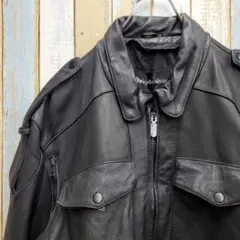 HB333☆ハーレーダビッドソン☆レザージャケット☆革ジャン☆ノームコア☆L相当