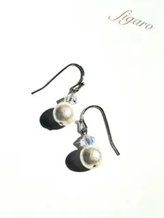 petit ピアス ＊イヤリング ☆クリスタル  オーロラ(R)