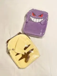 ポケモン ゲンガー ピカチュウ ぬいぐるみポシェット