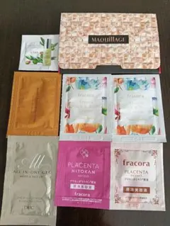 【新品・未使用】フラコラ・その他 サンプル7包 （あぶらとり紙付き）