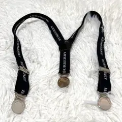 バーバリー Burberry☆ ヴィンテージ サスペンダー Y型 ボタン式 小紋 バーバリー Burberry☆ ヴィンテージ サスペンダー Y型 ボタン式
