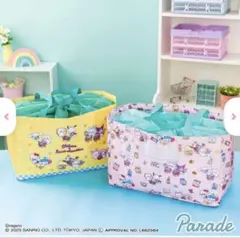【2種セット】　ちいかわ×サンリオキャラクターズレジかごバック