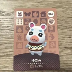 ゆきみ あつ森 amiibo 第1弾