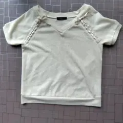 INGNI　VネックTシャツ Mサイズ　黄色