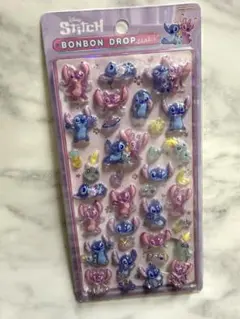 ⭐︎正規品⭐︎ スティッチ&エンジェル　ボンボンドロップシール　ボンドロ　ディズニー