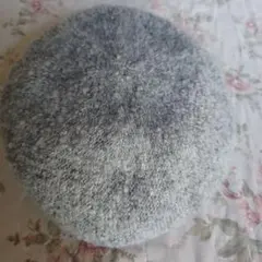 earth music&ecology グレー ベレー帽 F