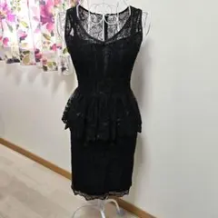 美品　海外インポート　ペプラムワンピース