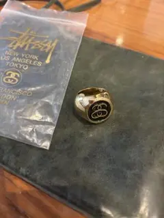 Stussy ゴールドリング
