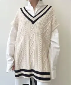 新品・タグ付き♡L´Appartement Knit Vest 新品 L'Appartement Knit Vest