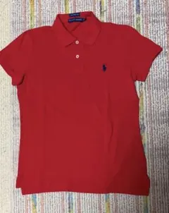 RALPH LAUREN THE SKINNY POLO 半袖 レッド L - メルカリ