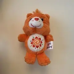 ケアベア マスコット キーホルダー オレンジ