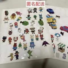 匿名配送　アンパンマン　レトロシール　貼って剥がせるシール　おまけ付き