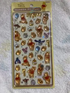 くまのプーさん　ボンボンドロップシール　ディズニー　正規品