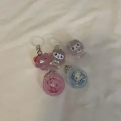 ジュエルペット　めじるしアクセサリー　ガーネット　エンジェラ　サフィー