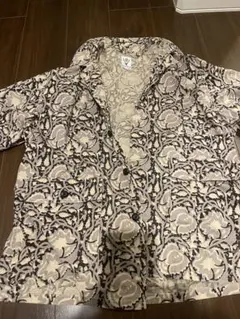 South2 West8 總圖案襯衫夾克 L Needles