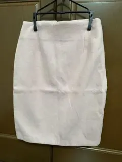 ピンク タイトスカート フリース風