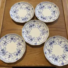 NARUMI BONE CHINA 陶器皿 5枚セット
