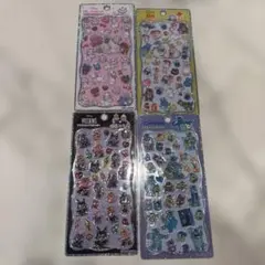 【新品未開封】ディズニー プチドロップステッカー４枚セット