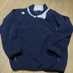 DESCENTE 150 ネイビー ハーフジップジャケット 150