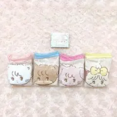 mikko characters もこもこポーチ 全4種 フルコンプ