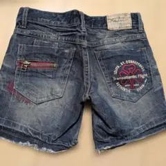 【6/16まで限定値下げ】LOLITA JEANS デニムショートパンツ 25のサムネイル