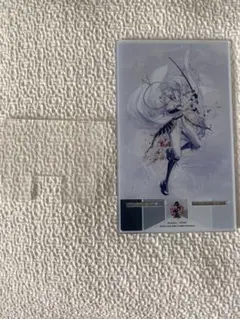 鶴丸国永　2周年記念祝画　アクリルミラースタンド　刀剣乱舞