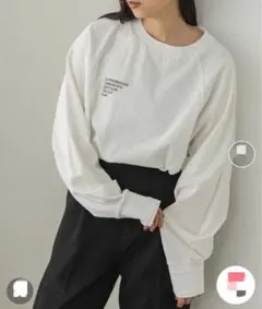 hunchシンプルカットソー