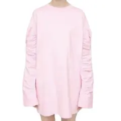 SLY GATHER SQUARE S／L トップス