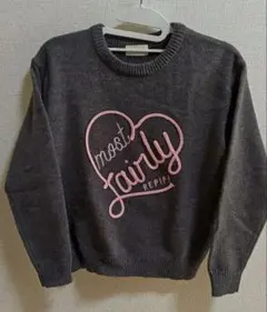 レピピアルマリオ グレー セーター Sサイズ