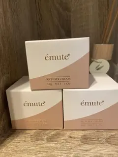 émute エミューテ リッチプラセラム 2本& リッチシルククリーム2個