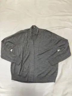 タグ付無印良品レディースウール100%カーディガン〔M〜L〕新品 最終値