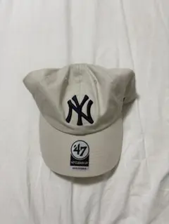 47 CLEAN UP NY ヤンキース キャップ ベージュのサムネイル