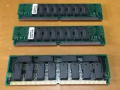 古いPC用 72ピン SDRAMメモリー 3枚セット