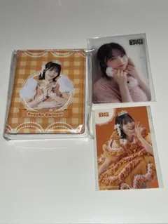 鎮西寿々歌 チェキファイル ステッカー クリアカード セット すきくじ