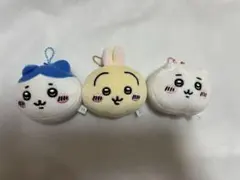 ちいかわ　もちもちフェイスマスコット 3点セット