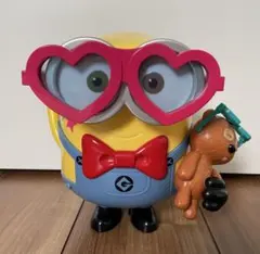 ミニオン ポップコーンバケット USJ ハート型メガネ付き