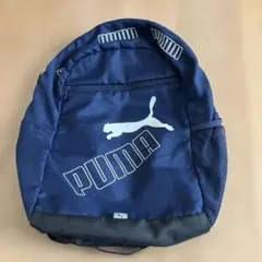 プーマ ナップザック リュックサック　バッグ　キッズ　ネイビー男の子