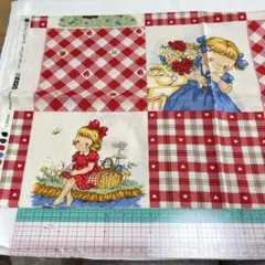 201.シーチング生地＊マーガレット＆ソフィ＊108×42cm