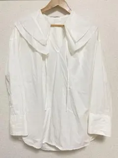 JEANASiS ジーナシス　ビックカラーブラウス　値下げ中❗️